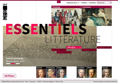 Les essentiels de la litterature